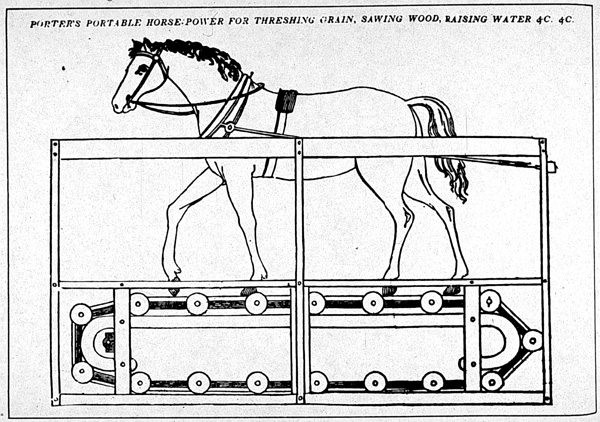 از تردمیل‌های اسبی برای تولید نیرو در انواعی از قایق‌ها نیز استفاده می‌شده است.